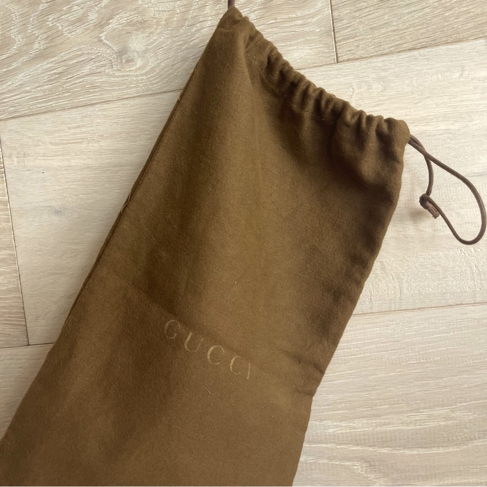 GUCCI dust bag original vintage approx 16 x 9.5 inches